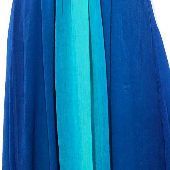 H&M sheer full skirt maxi length halter dress - Picture 3 of 13